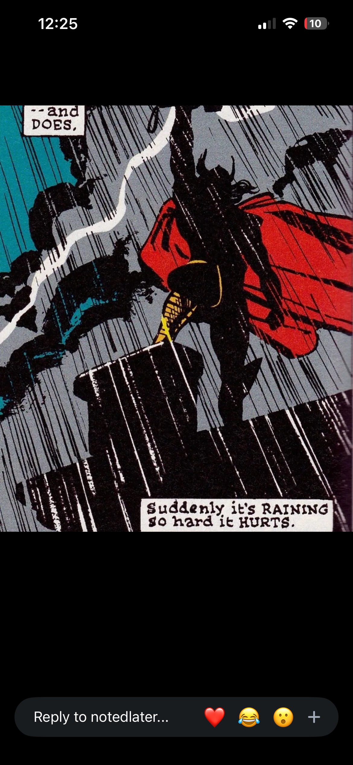 Raining So Hard It Hurts